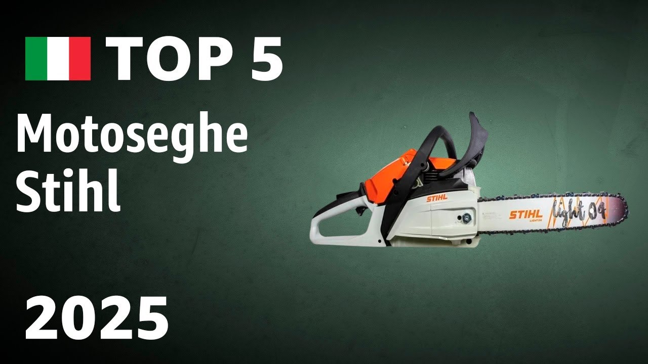 TOP—5. Migliori motoseghe Stihl 2025