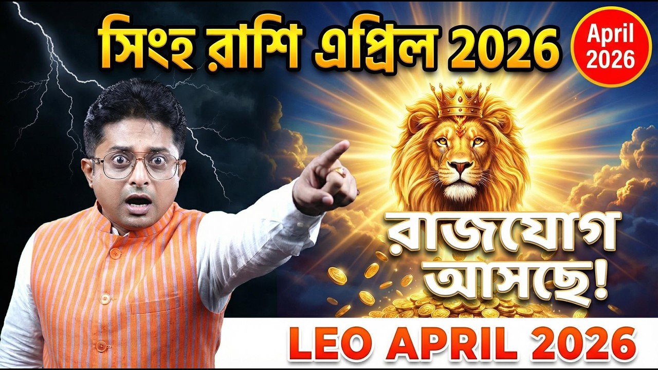 Leo Rashi April 2026 | Singh Rashi April | Leo | Dahan Yoga to Raj Yoga - How to survive?