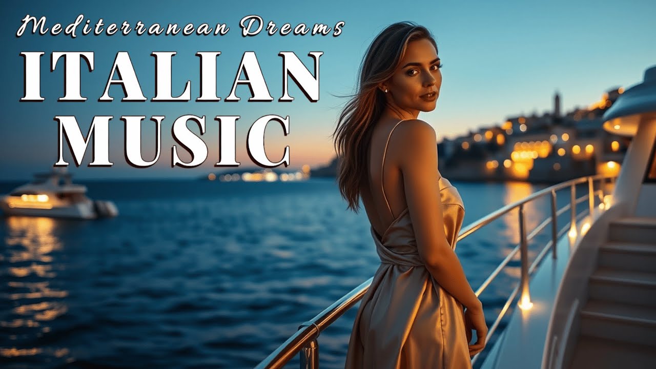 🎶 Mediterranean Dreams & Italian Charm 🌅 Relaxing Coastal Music for Peaceful Evenings🎶