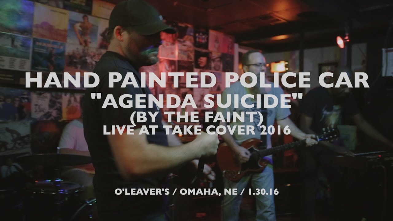 Hand Painted Police Car - The Faint's 