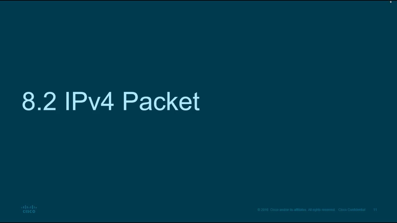 NetAcad ITN Module 08: Network Layer
