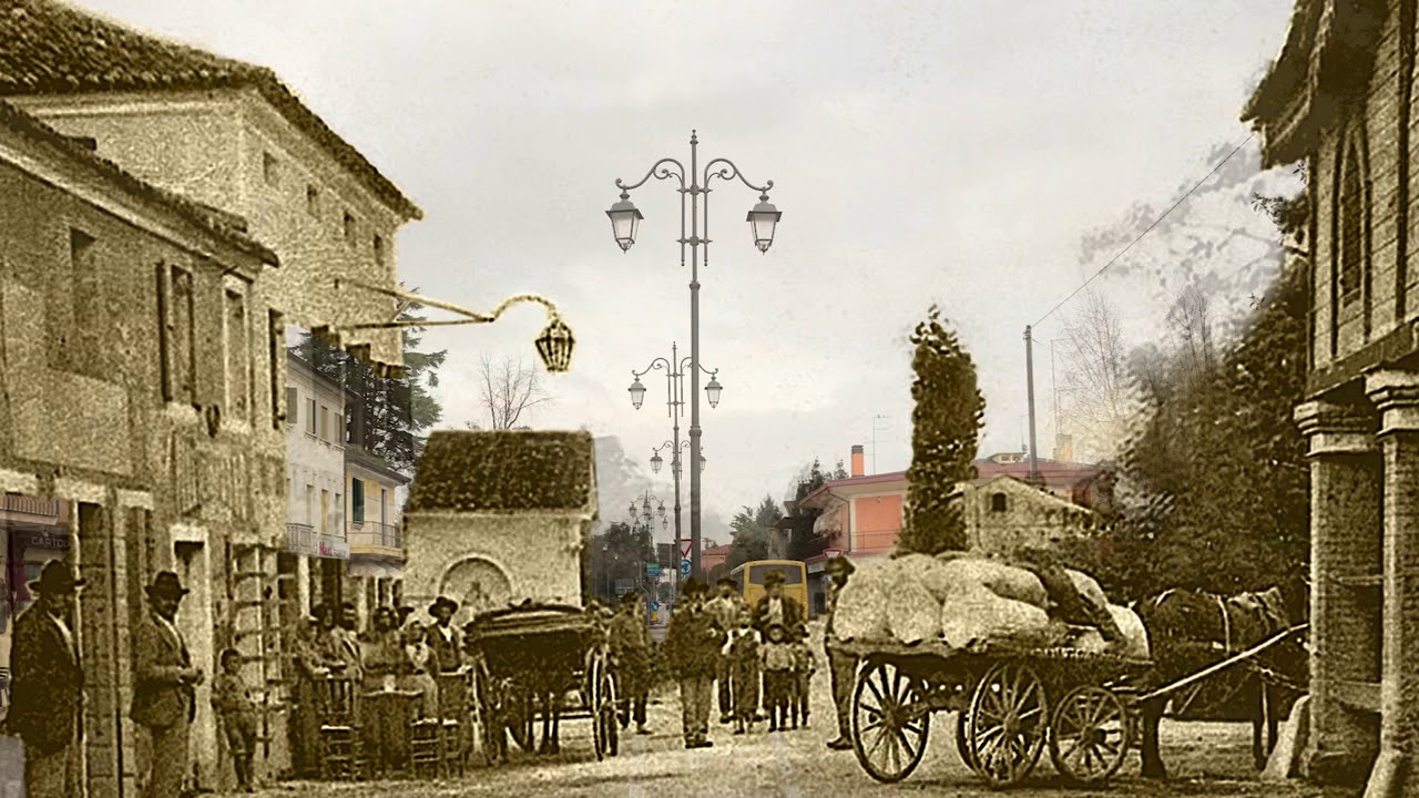 Salgareda 100 anni dopo (1918 - 2018) VIDEO CON LE IMMAGINI COMPARATE