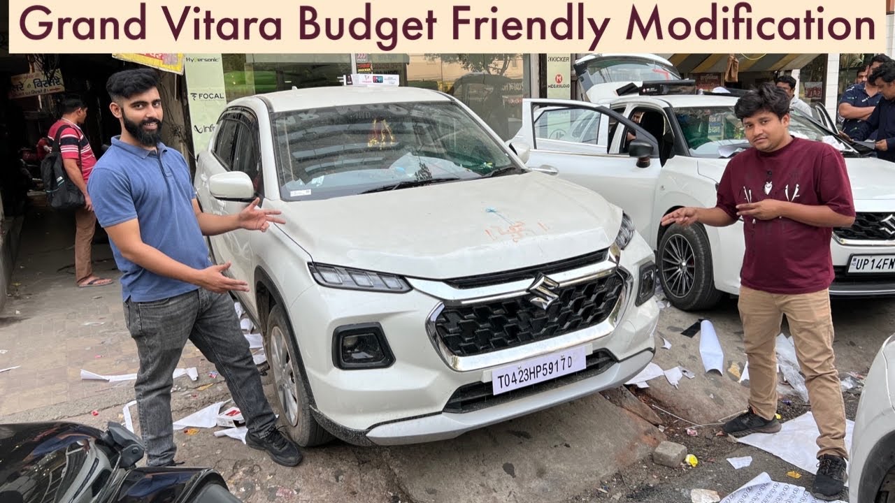 Grand Vitara Modification With OEM Parts | Sigma To Zeta Conversion | Nexa Accesories | Car Mode