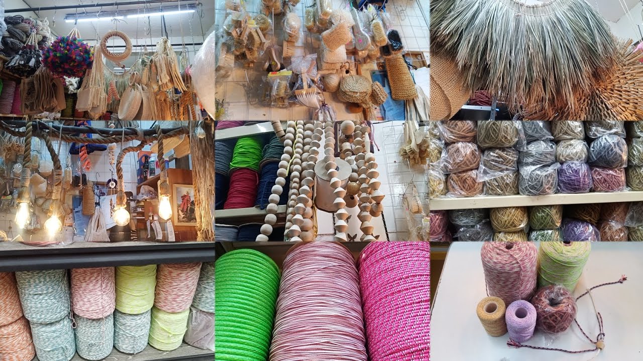 Visita a tienda Hilados México CDMX todo para macramé, crochet y manualidades