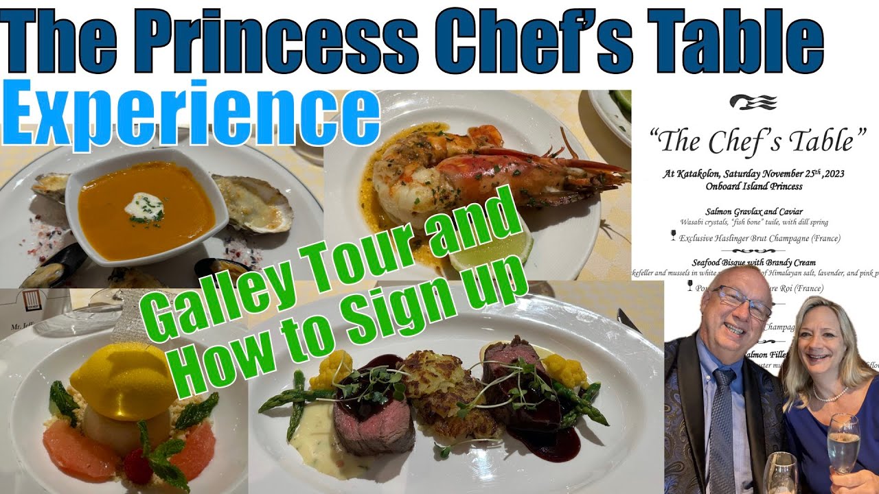 We Tried the Chef's Table on a Princess Cruise Ship