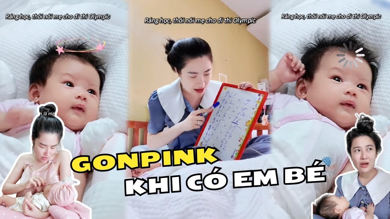 Trước và sau khi có em bé  | GON PINK #macca #gonpink