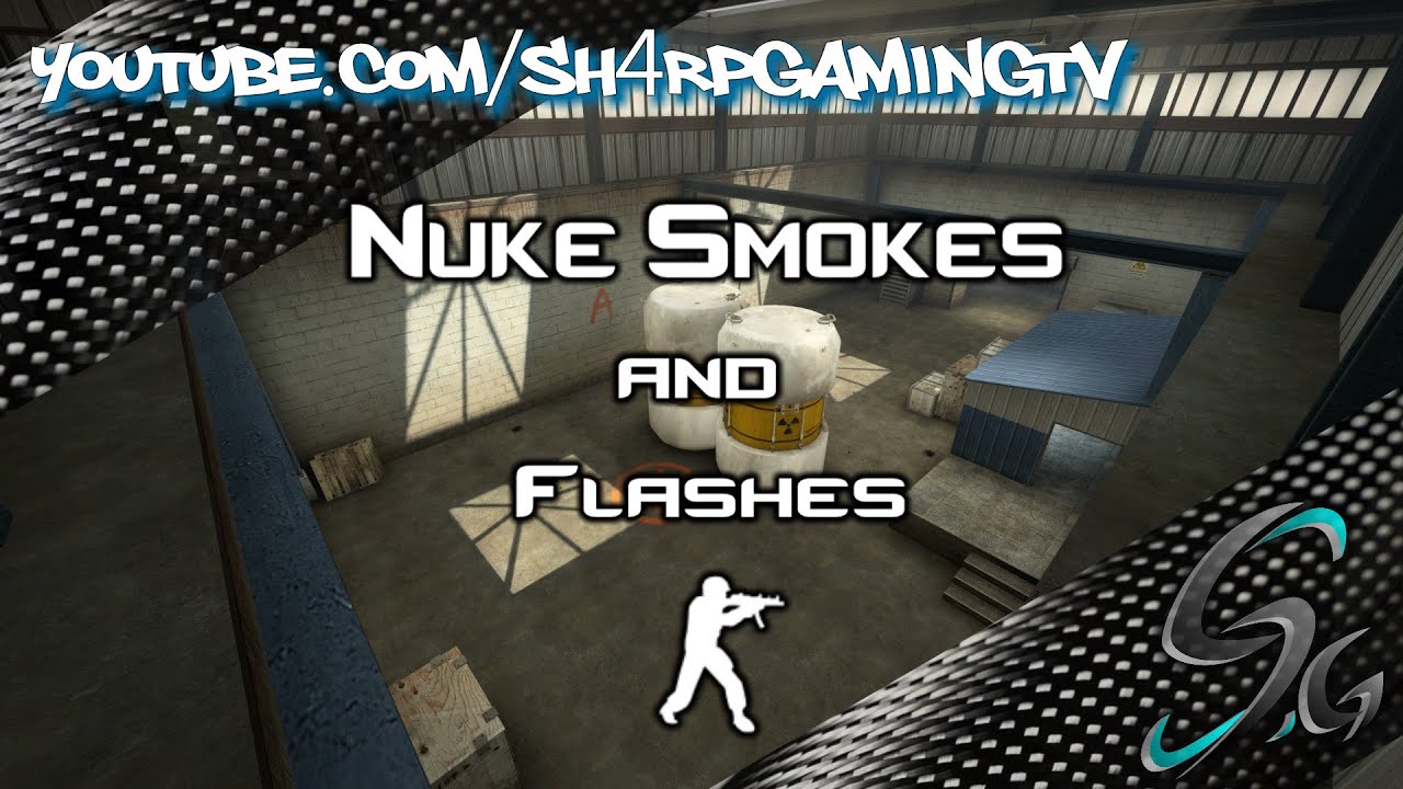 CSGO Nuke Smokes and Flashes