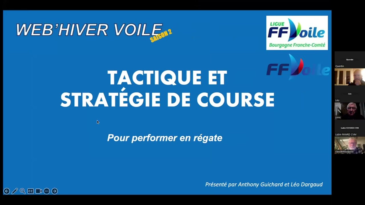 Replay Web'Hiver BFC   Tactique et stratégie de course