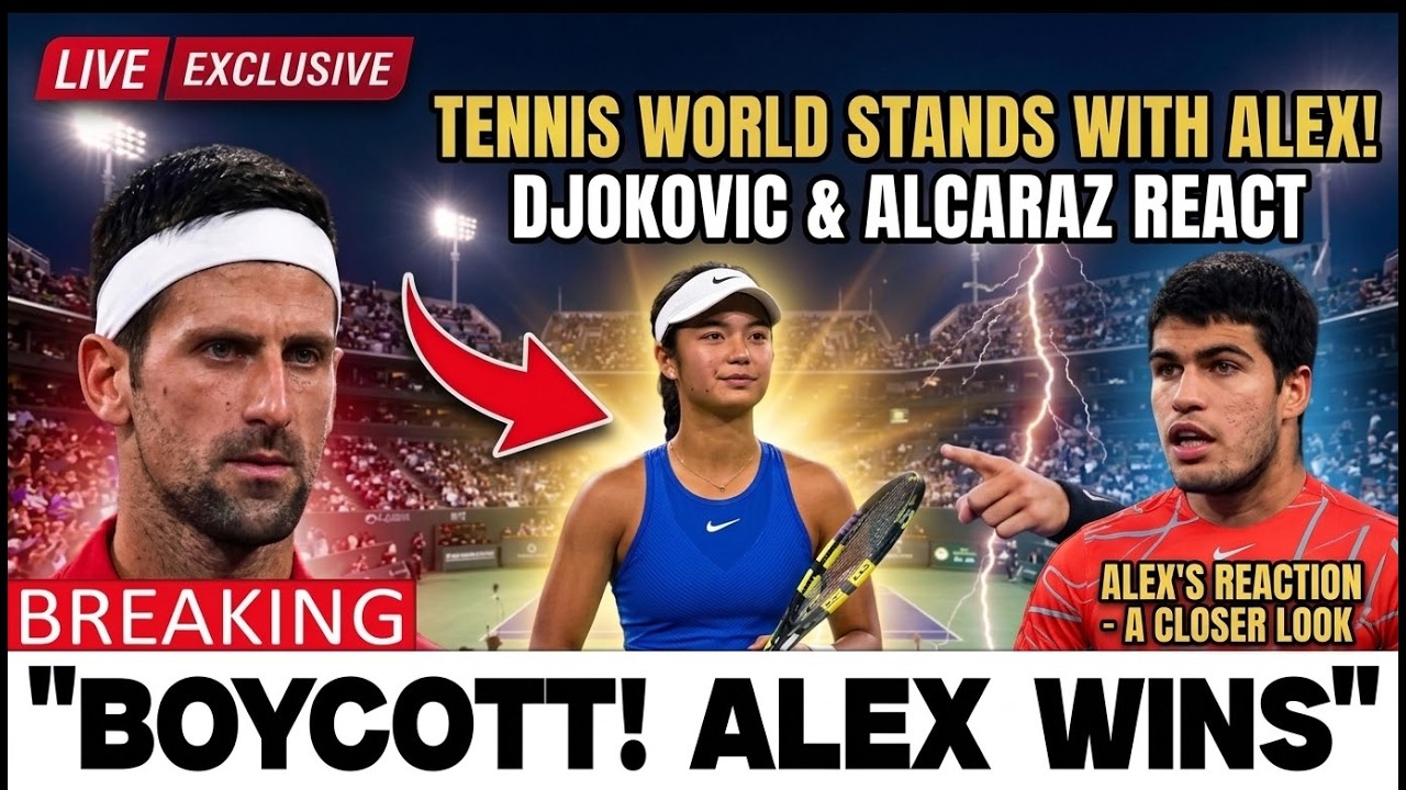 Novak Djokovic & Carlos Alcaraz BOYCOTT ABC! Tennis World STANDS With Alex Eala