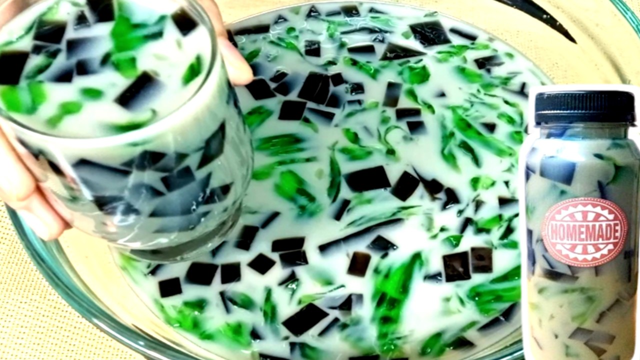 Cara Mudah Bikin Es Cincau Susu | Cocok Untuk Buka Puasa