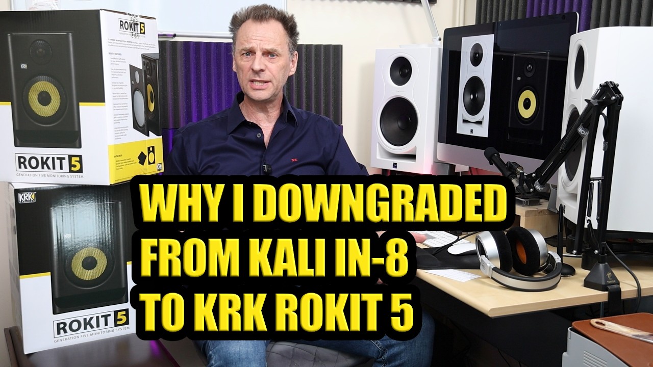 Why I downgraded from Kali IN-8 2nd wave to KRK Rokit 5 Gen 5