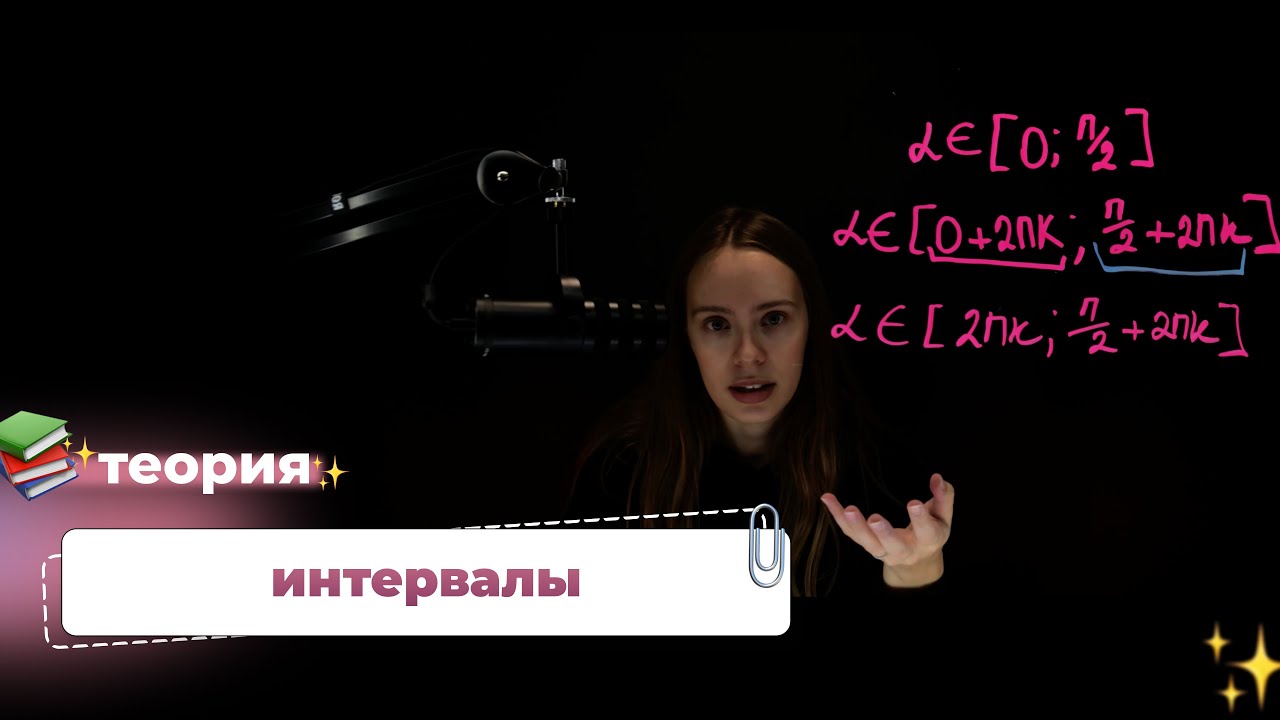 Урок 1.5  Интервалы на числовой окружности #тригонометрия #математика #егэ