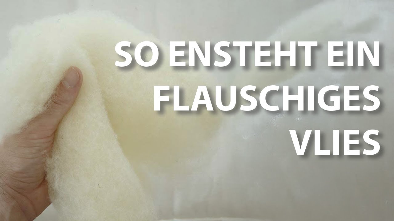 Von der Rohwolle zum Vlies  -  Kardieren einfach erklärt
