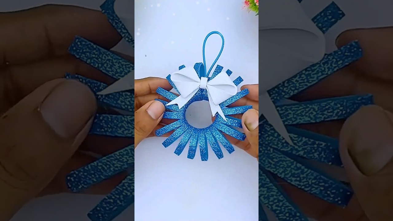 So Cute😍 Mini Christmas Wreath making at home🧑&zwj;🎄🎄🌲