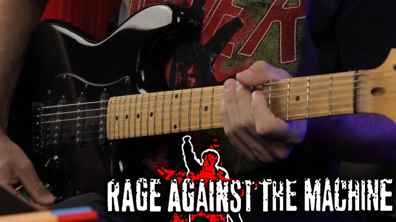 Rage Against the Machine - Bullet in the Head GUITAR COVER