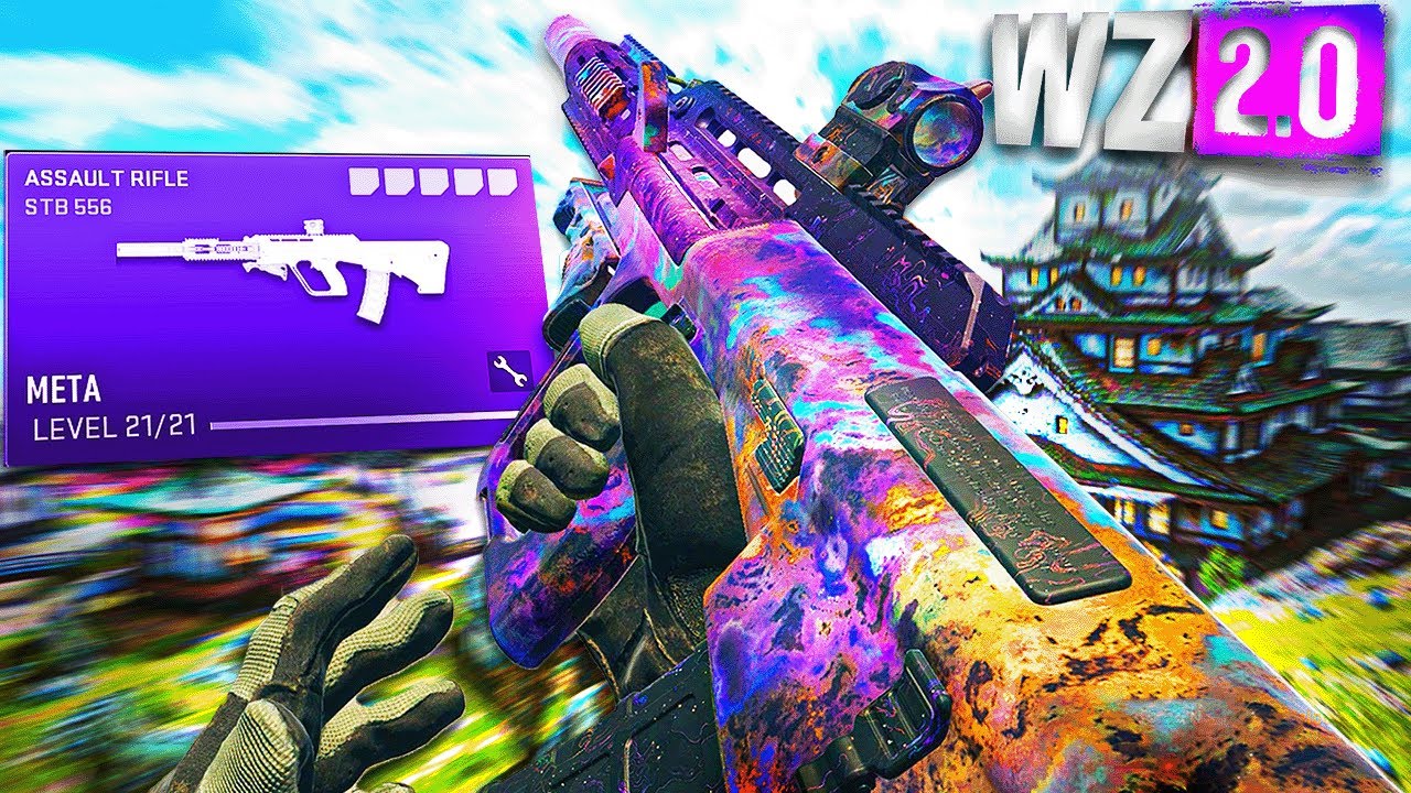 the *META BUFFED* STB 556 on ASHIKA ISLAND! (Ashika Island Warzone)