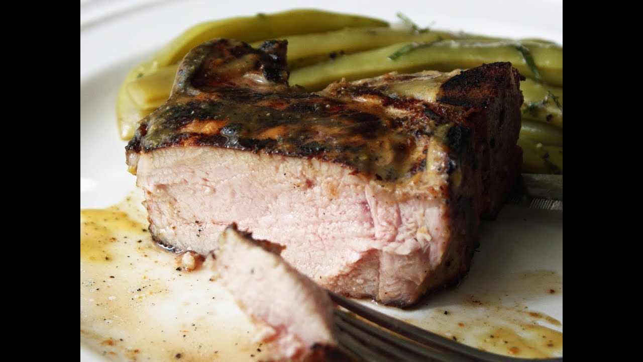 Molasses Brined Pork Chops - Brined Grilled Pork Chops Recipe