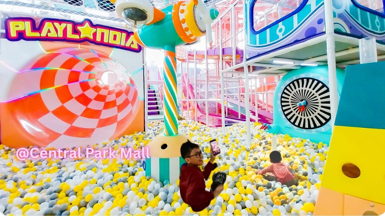 Bermain di Playlandia CENTRAL PARK MALL - Banyak Tempat Seru