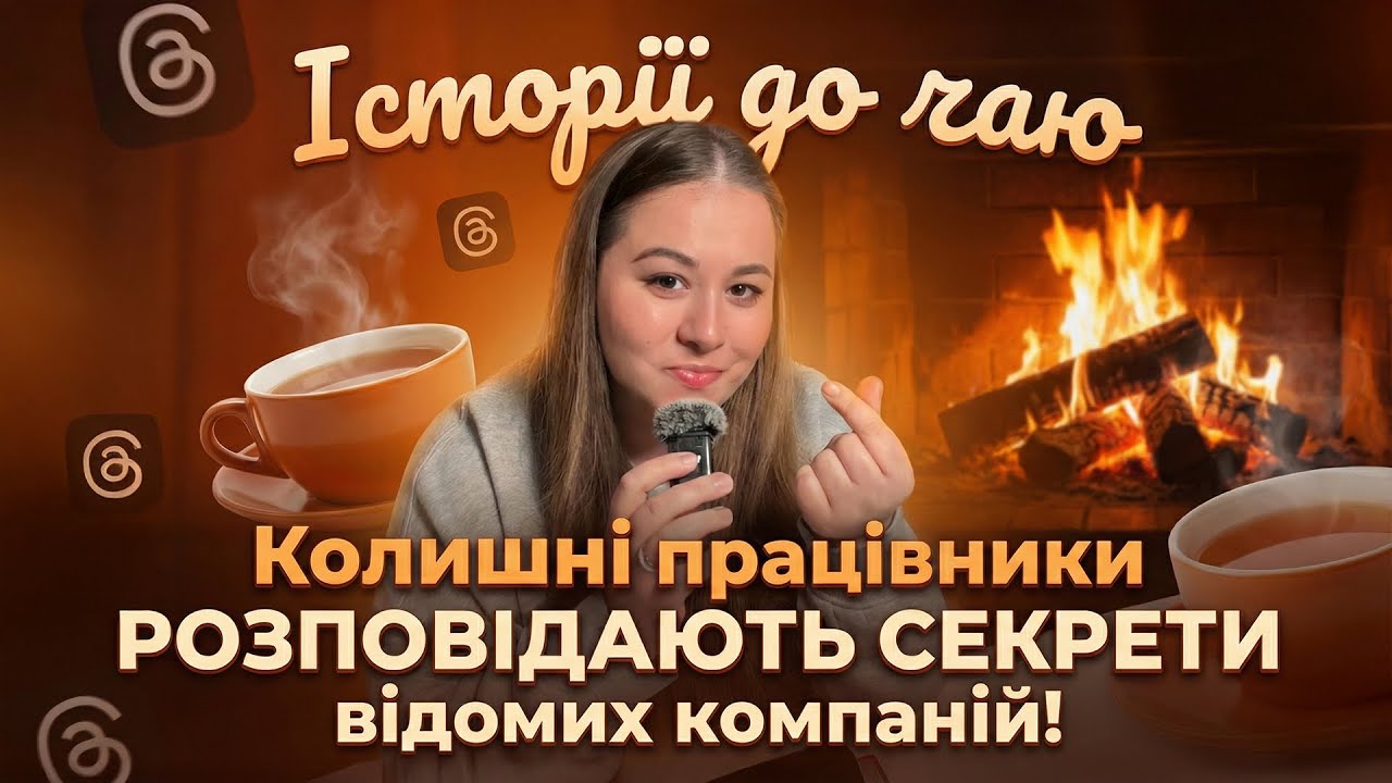 ІСТОРІЇ ДО ЧАЮ | Що насправді відбувається за лаштунками відомих компаній? (Ексклюзив з Threads)