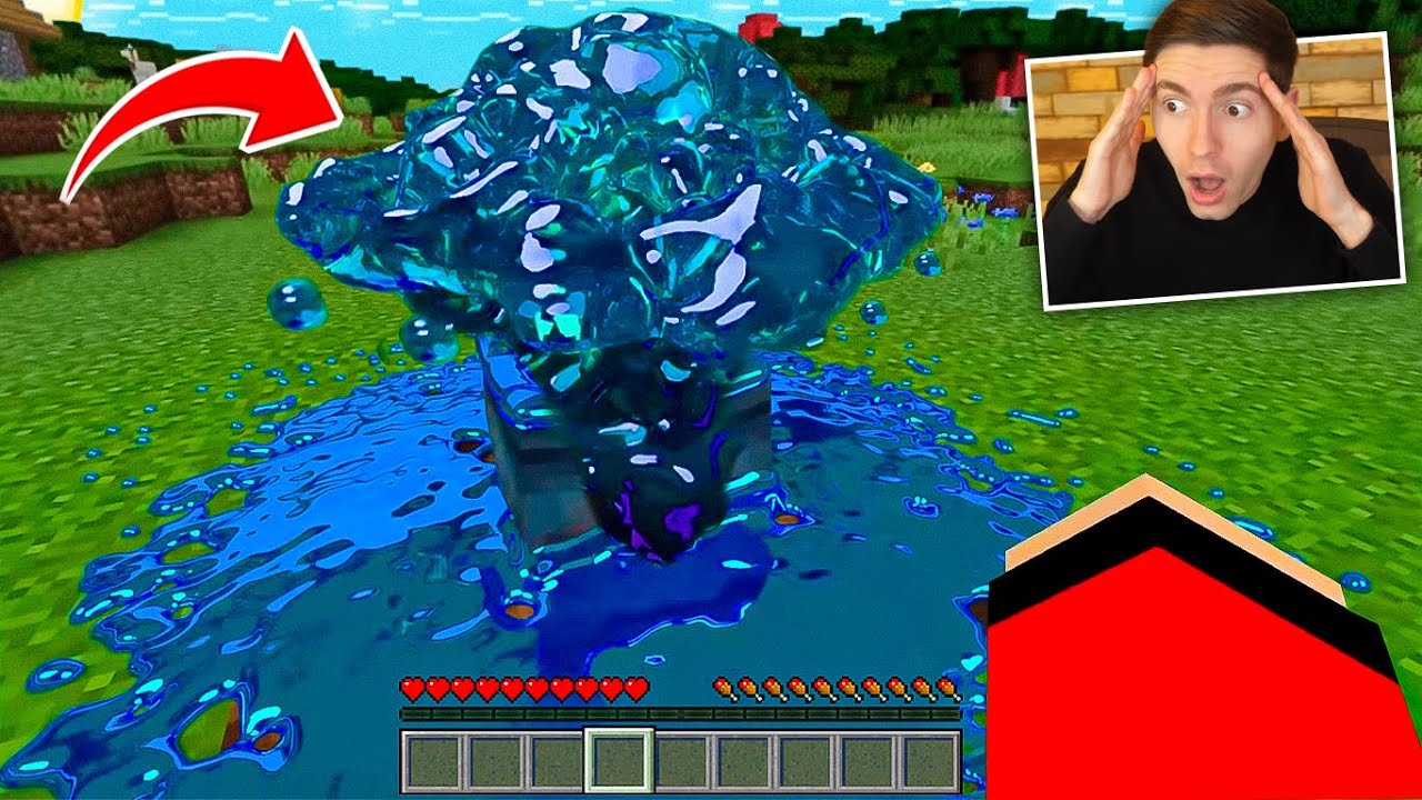 A NOVA ÁGUA mais REALISTA DO MINECRAFT!!! (SLIME)