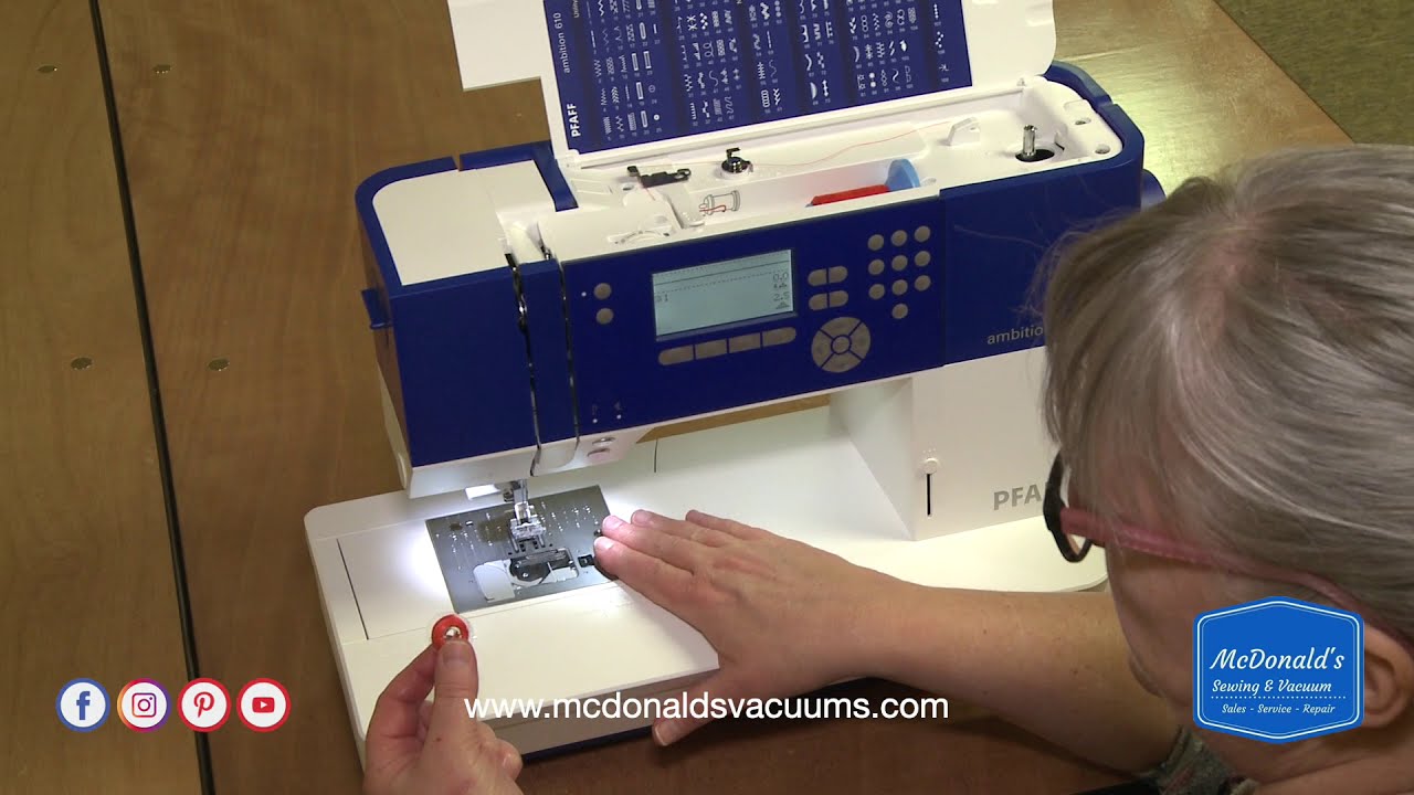 PFAFF ambition 610 Owner's Class