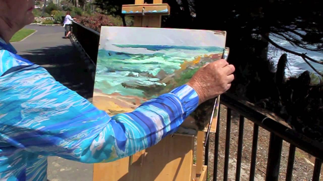 Paint Plein Air: The Ocean with Marge Kinney