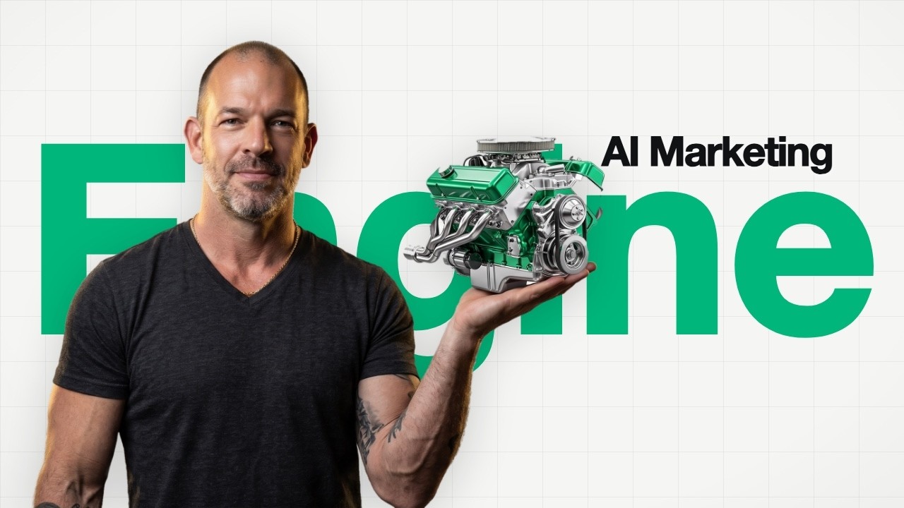The NEW AI Marketing Engine: The Simple Way To Use AI To Generate 100% of Your Marketing Content