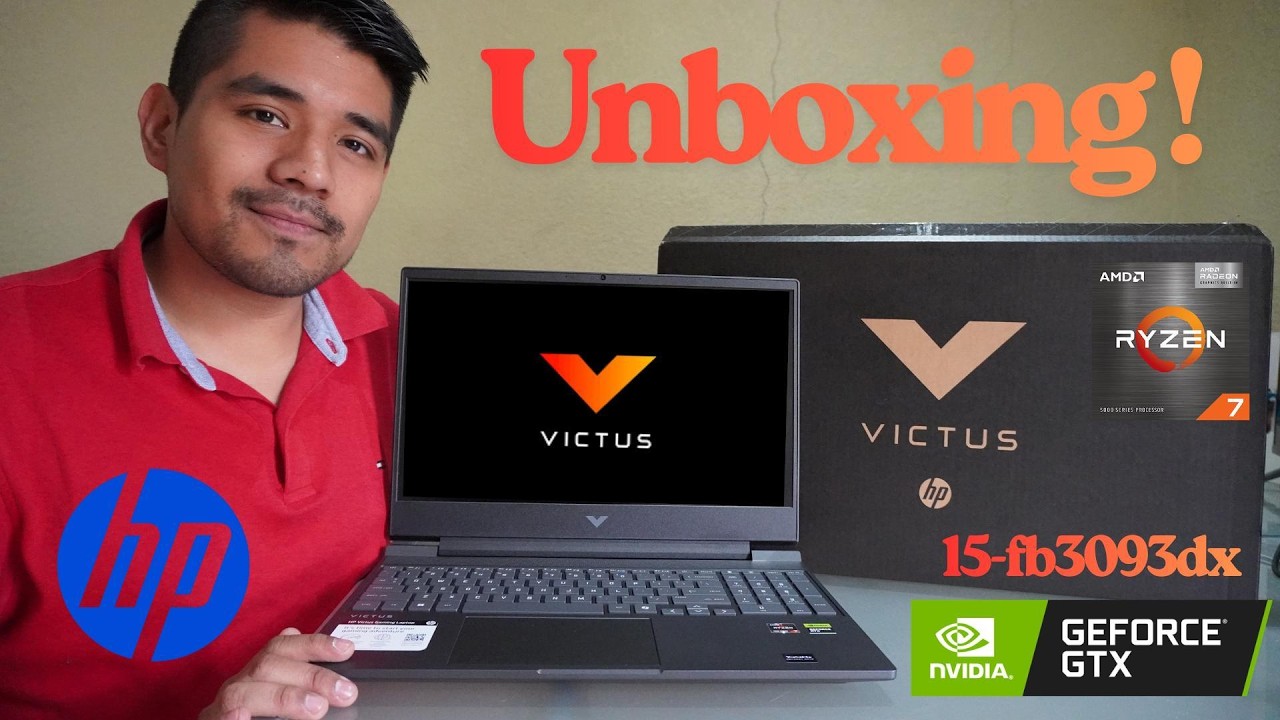 Unboxing HP Victus 15! 💻🔥Unboxing + Primeras Impresiones!