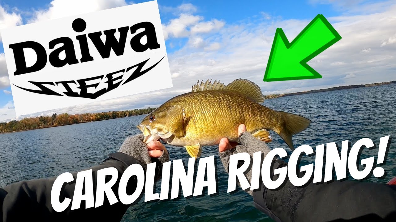 Carolina Rigging for FALL SMALLIES!! Put DOWN the spinning rod??