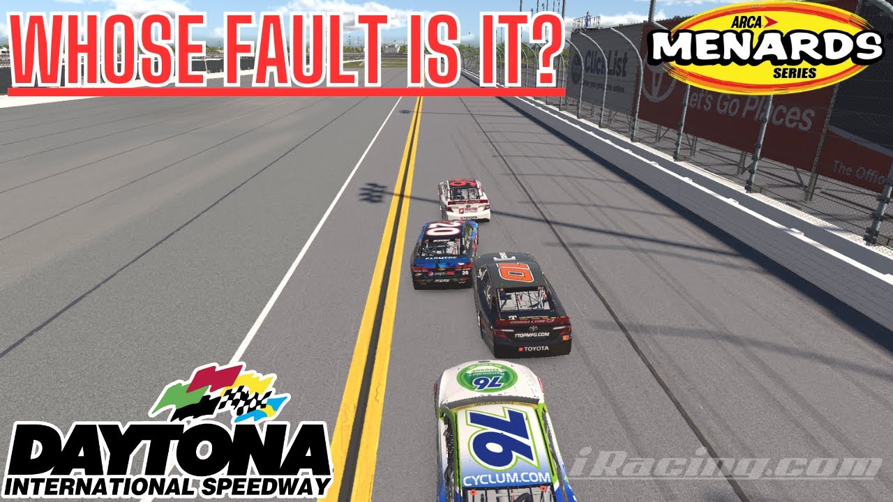 2025 ARCA Menards Series iRacing AI Season Race 1 At Daytona