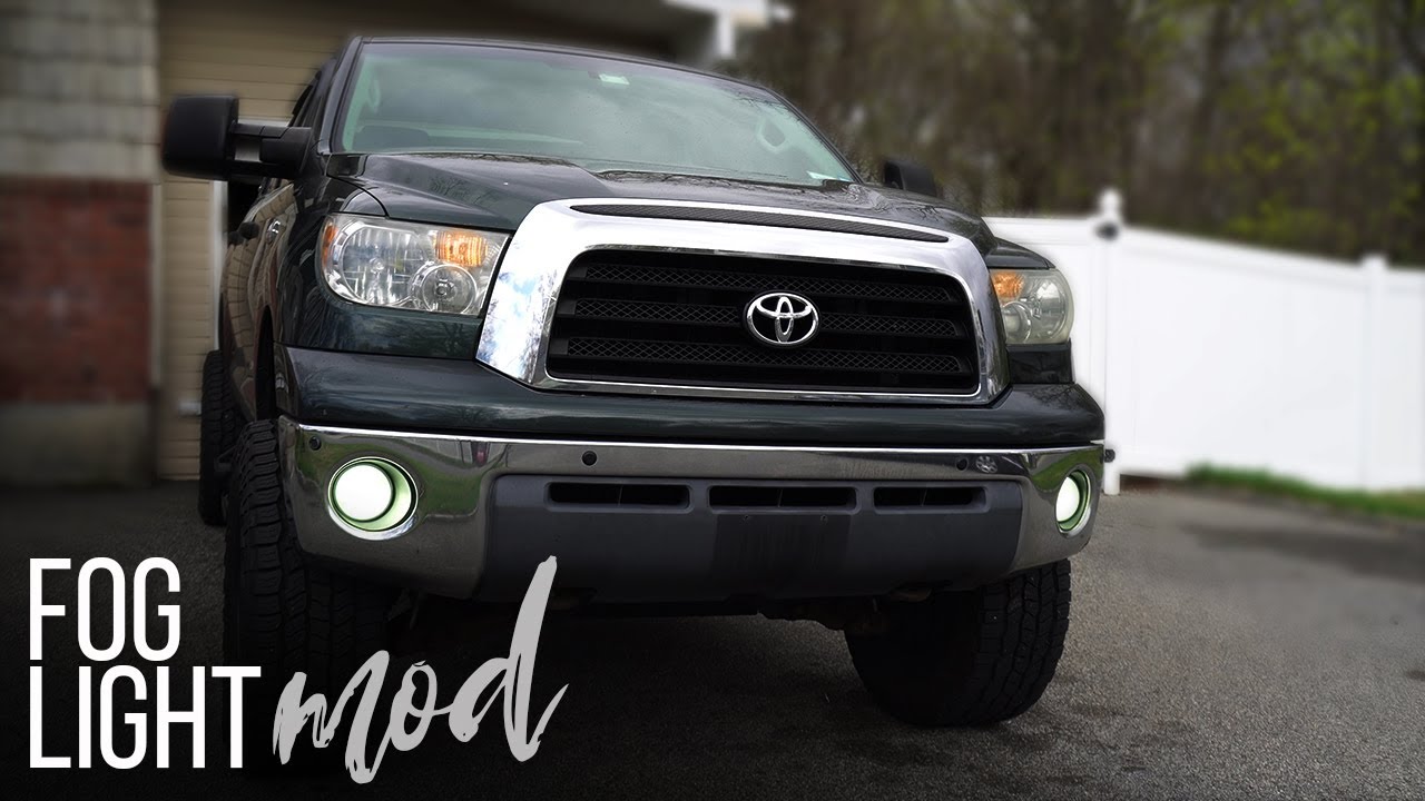 2nd Gen Toyota Tundra Fog Lights On with Only Parking Lights