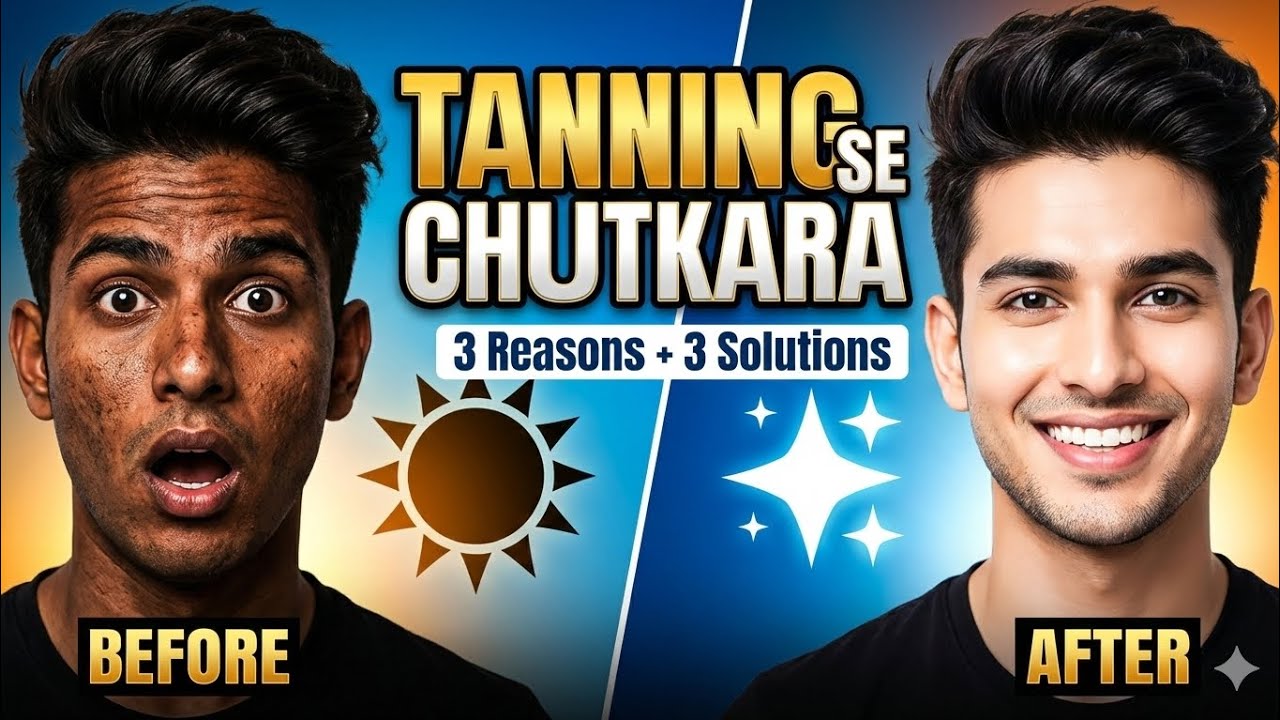 Tanning Se Chutkara: How to Remove Tan FAST at Home! (3 Simple Solutions)