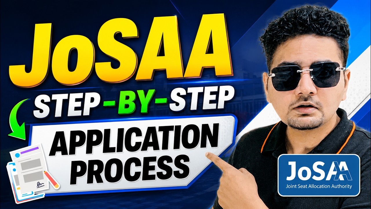 JoSAA Counselling 2026: Complete Step-by-Step Guide | JEE 2026 | Abdul sir