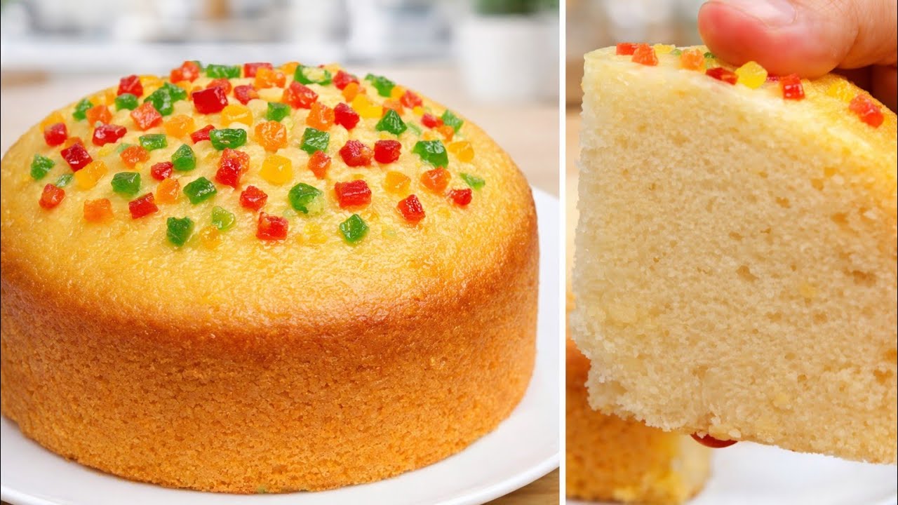 सिर्फ 1 कप सूजी से 1/2 किलो से ज्यादा स्पंजी केक | बिना अंडा बिना दही | No Oven Suji Cake Recipe