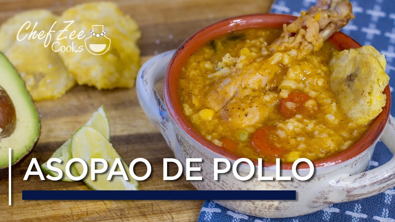 Asopao de Pollo | Dominican Chicken and Rice Soup | One Pot Recipes | Chef Zee Cooks
