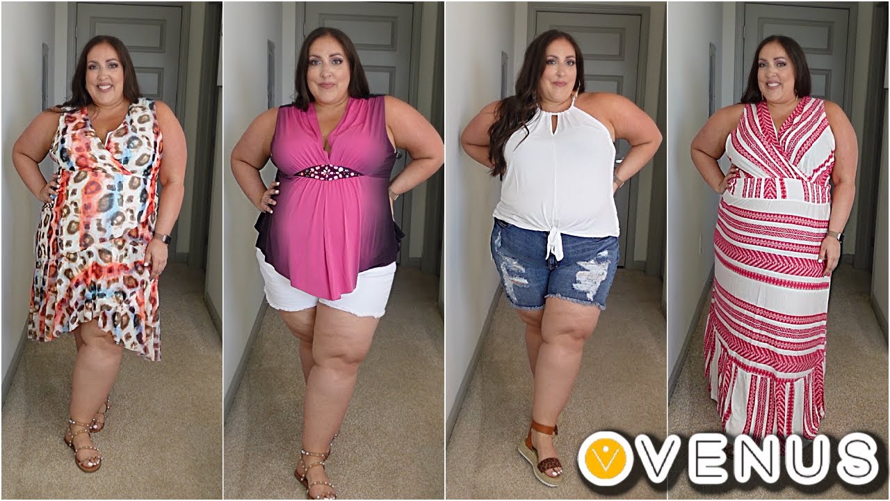 SUMMER PLUS SIZE TRY-ON HAUL - 4 FULL OUTFIT IDEAS | VENUS | PLUS SIZE FASHION TRY ON HAUL 2022