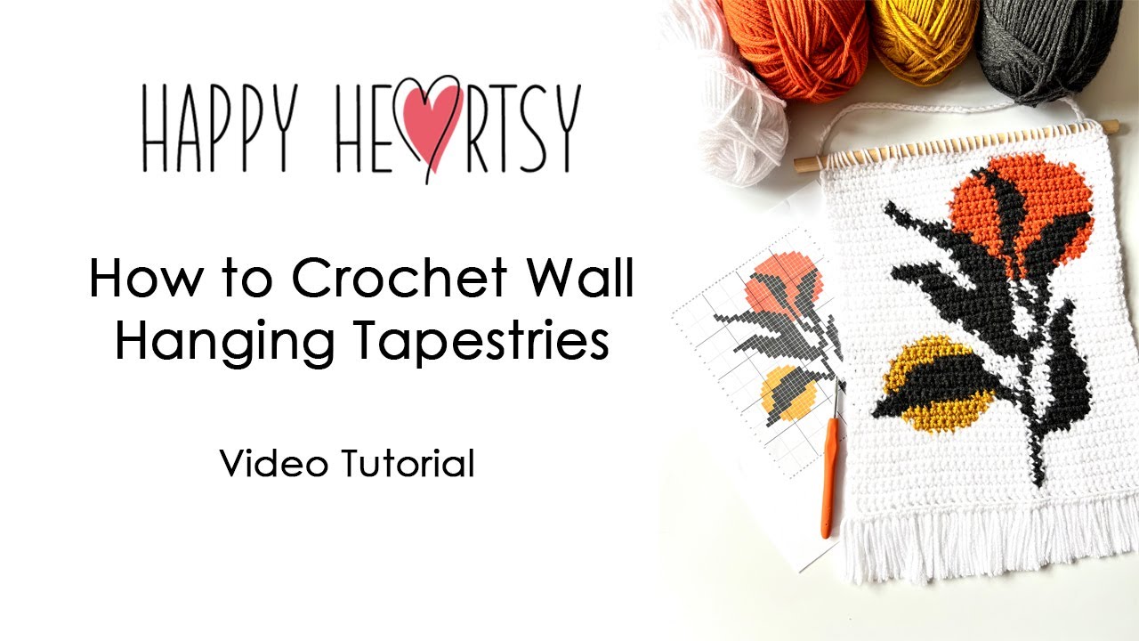 How to Crochet Wall Hanging Tapestries