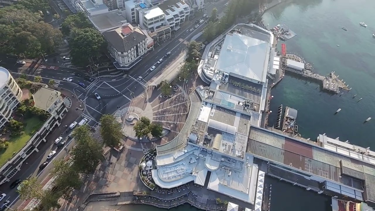 Over Manly beach Corso to harbour and back. JAN 31 2026