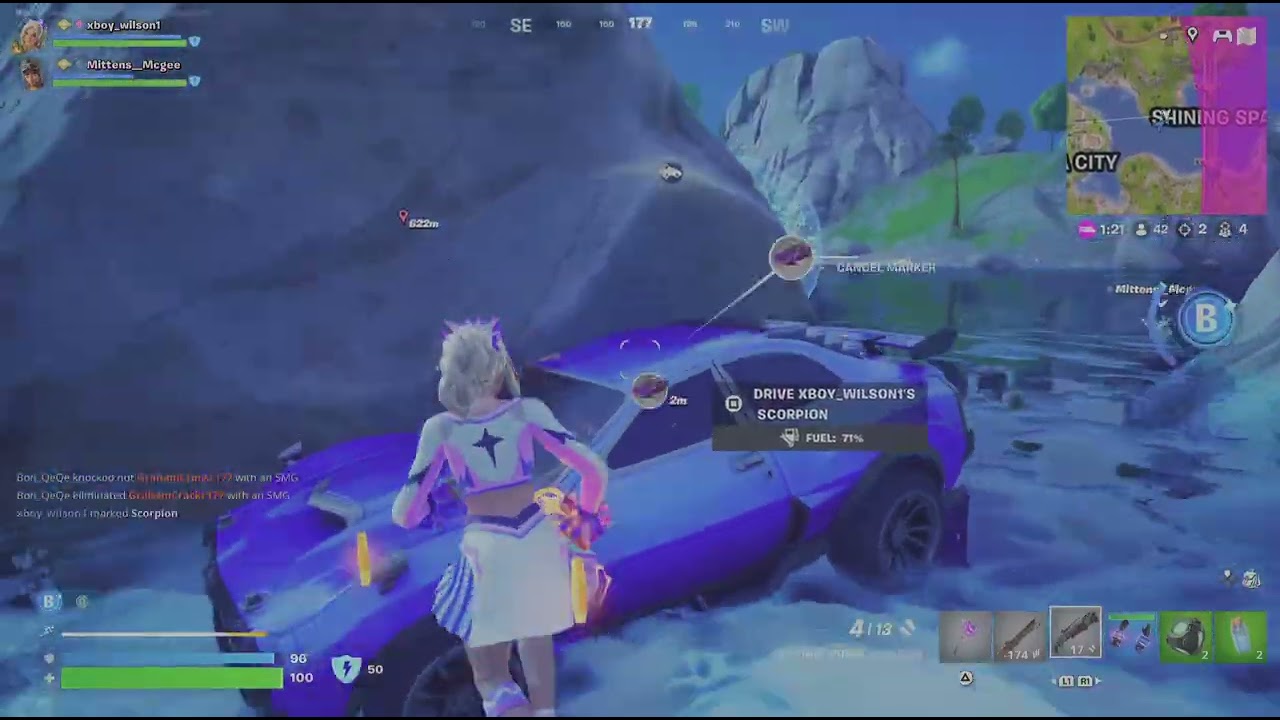 I placed 2nd in the Ranked Duo C6 S3
