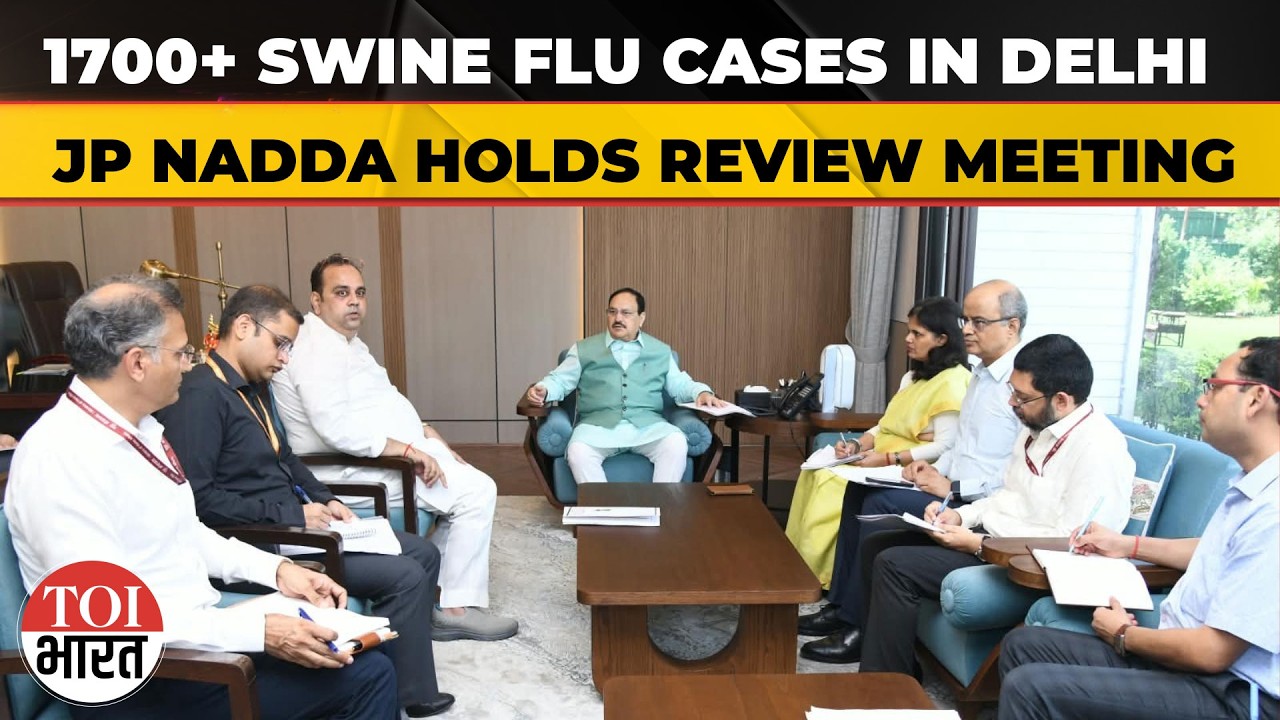 H1N1 Cases Rise In Delhi: Health Minister Nadda Holds Meet, Reviews Swine Flu Situation