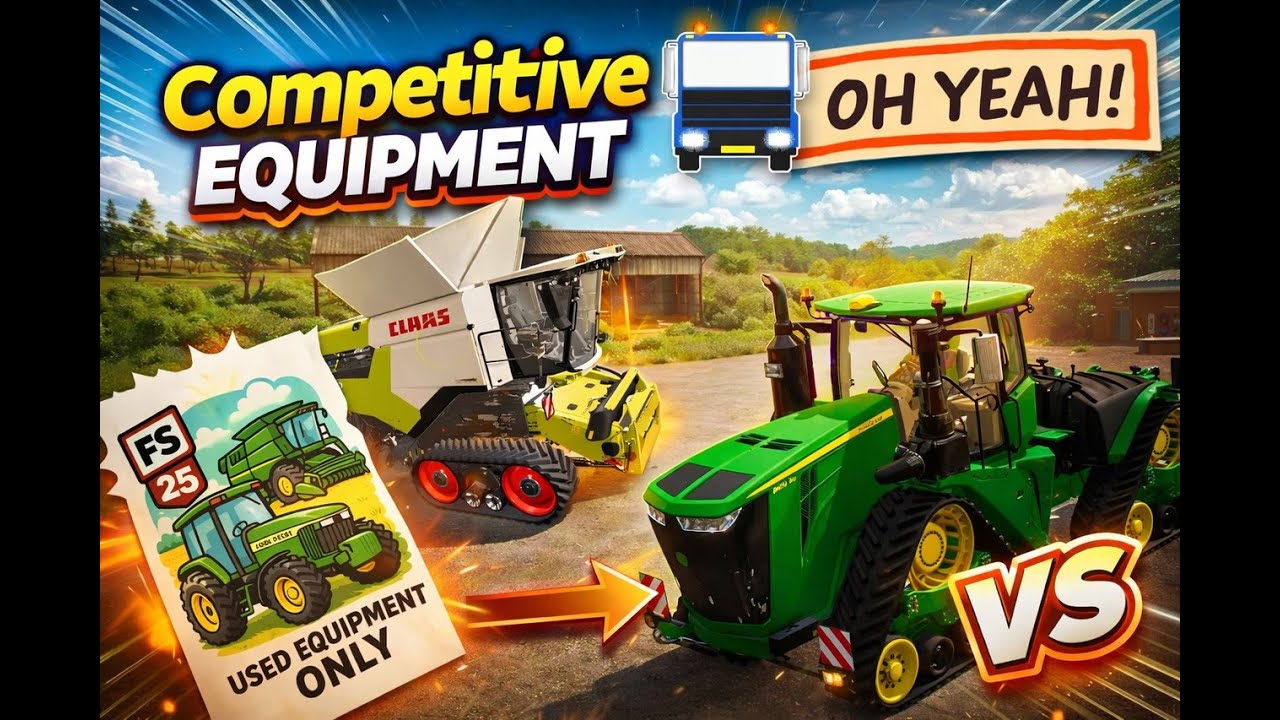 FS 25 Used Equipment Survival Challenge Ep 30