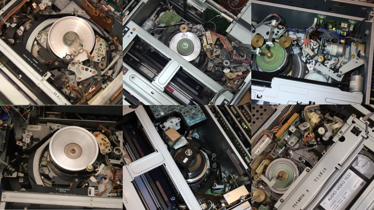 My VCR Cassette Threading Compilation