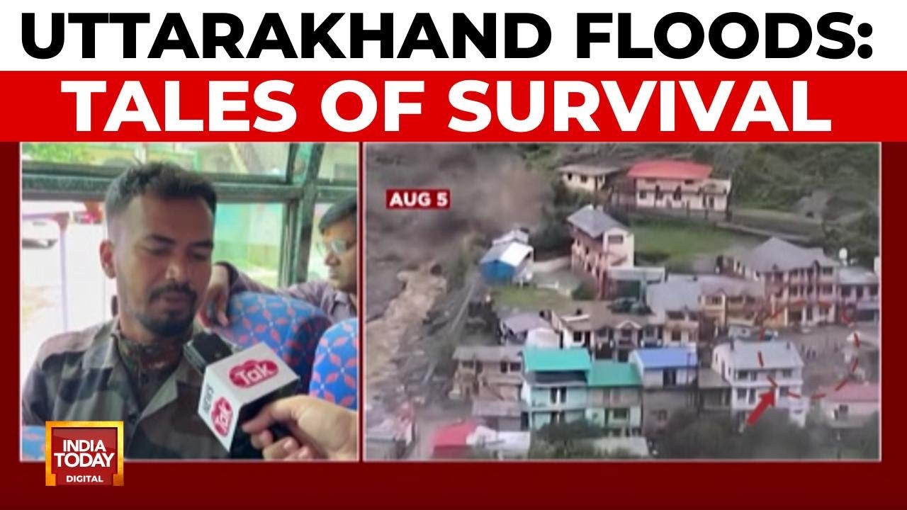 Uttarakhand Flash Floods: Nature's Fury Devastates Dharali | India Today Ground Report