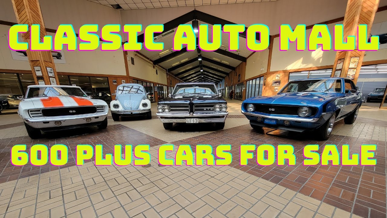 600 коллекционных автомобилей продаются под крышей! Classic Auto Mall