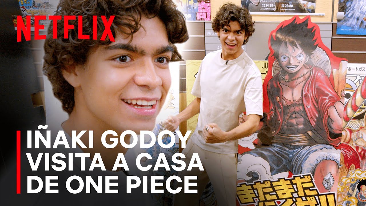 Iñaki Godoy visita a Shueisha, a casa de One Piece | Netflix Brasil