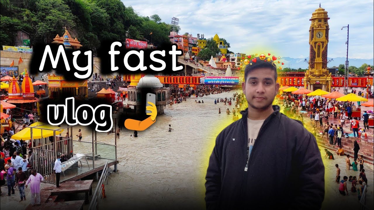 ❤️MY FAST VLOG🙏 GANGA🙏 JI HAR KI PEDI 🙏HARIDWAR🥰 UTTARAKHAND