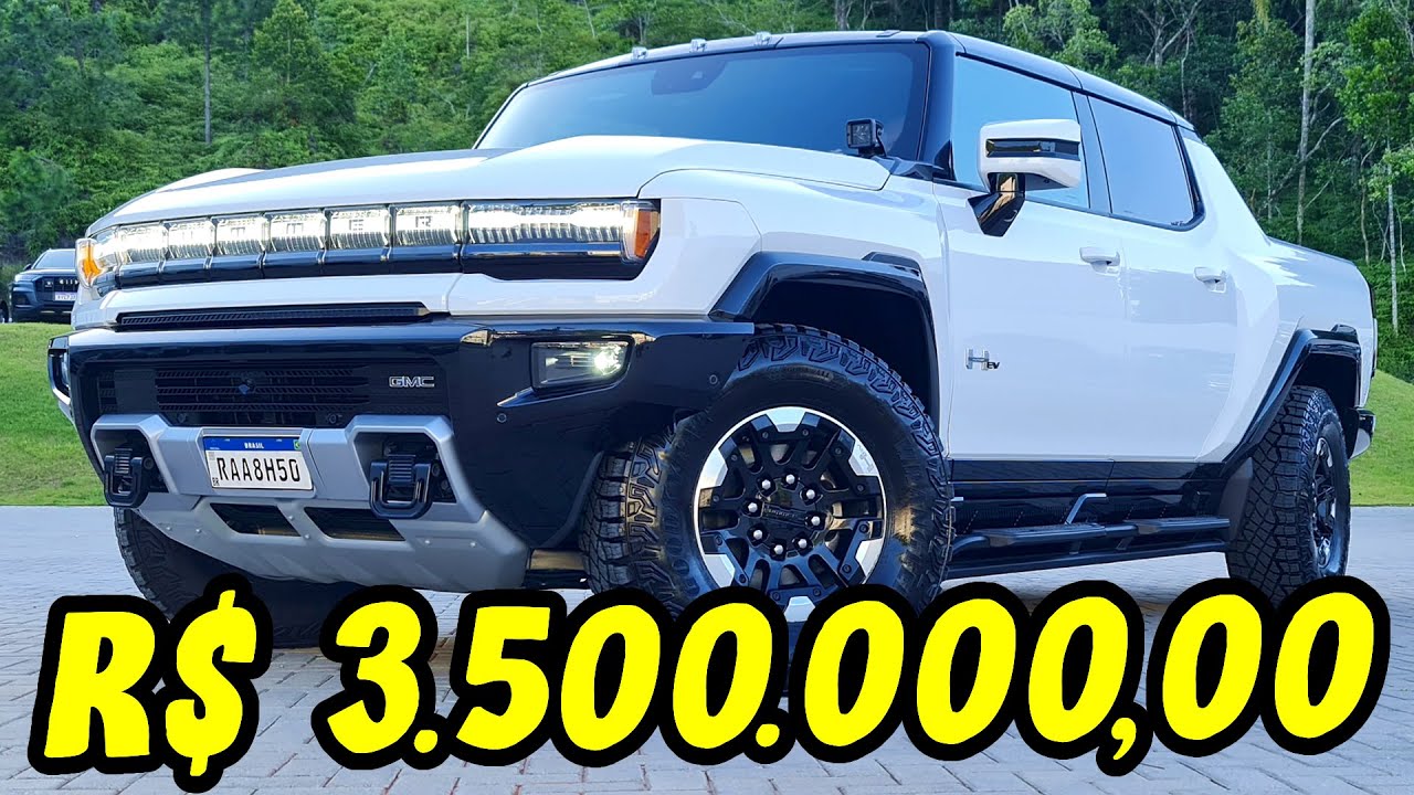 HUMMER EV 2023: um monstro elétrico que custa o preço de 25 MONTANAS LTZ 2023!