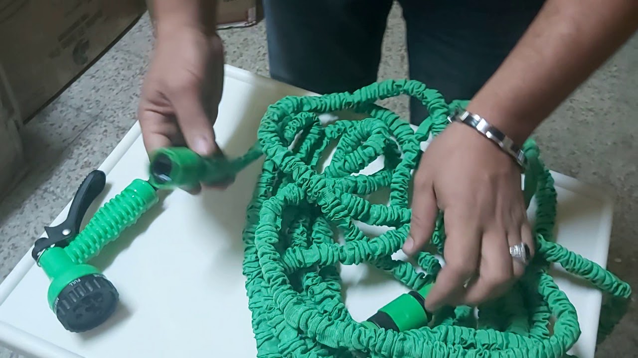 ازاى تستخدم الخرطوم السحرى ماجيك هوز  المتمدد How to use Magic Hose