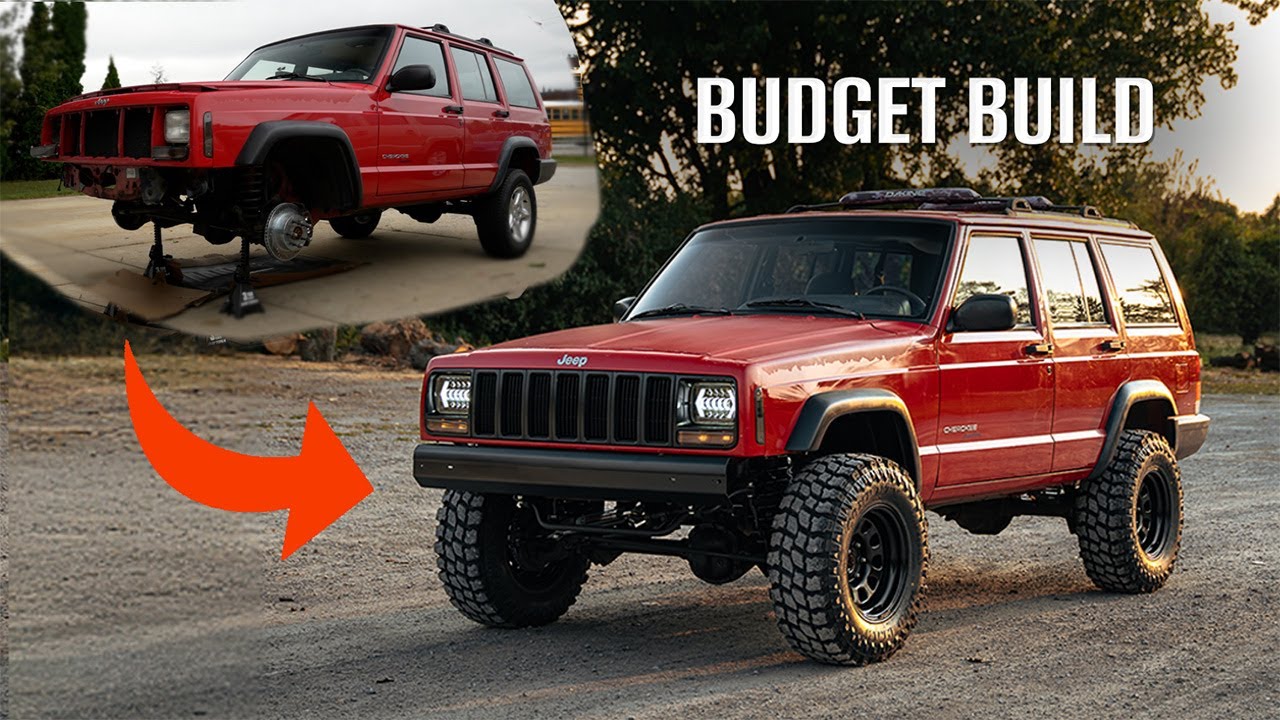 Сборка Jeep Cherokee XJ за 10 минут (от начала до конца)