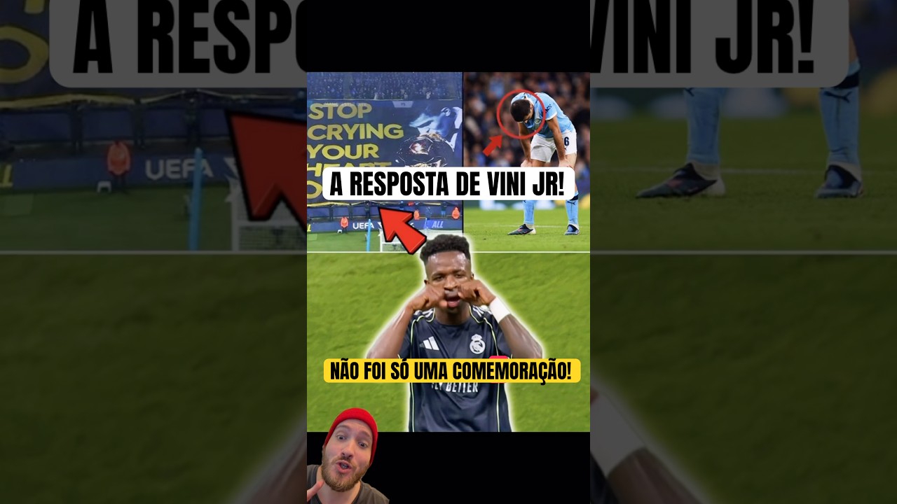 VINICIUS JR RESPONDEU! NÃO FOI SÓ UMA COMEMORAÇÃO! - O VERDADEIRO SIGNIFICADO #vinijr #realmadrid